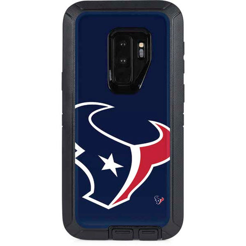 NFL Houston Texans Large Logo Otterbox Defender Galaxy Skin